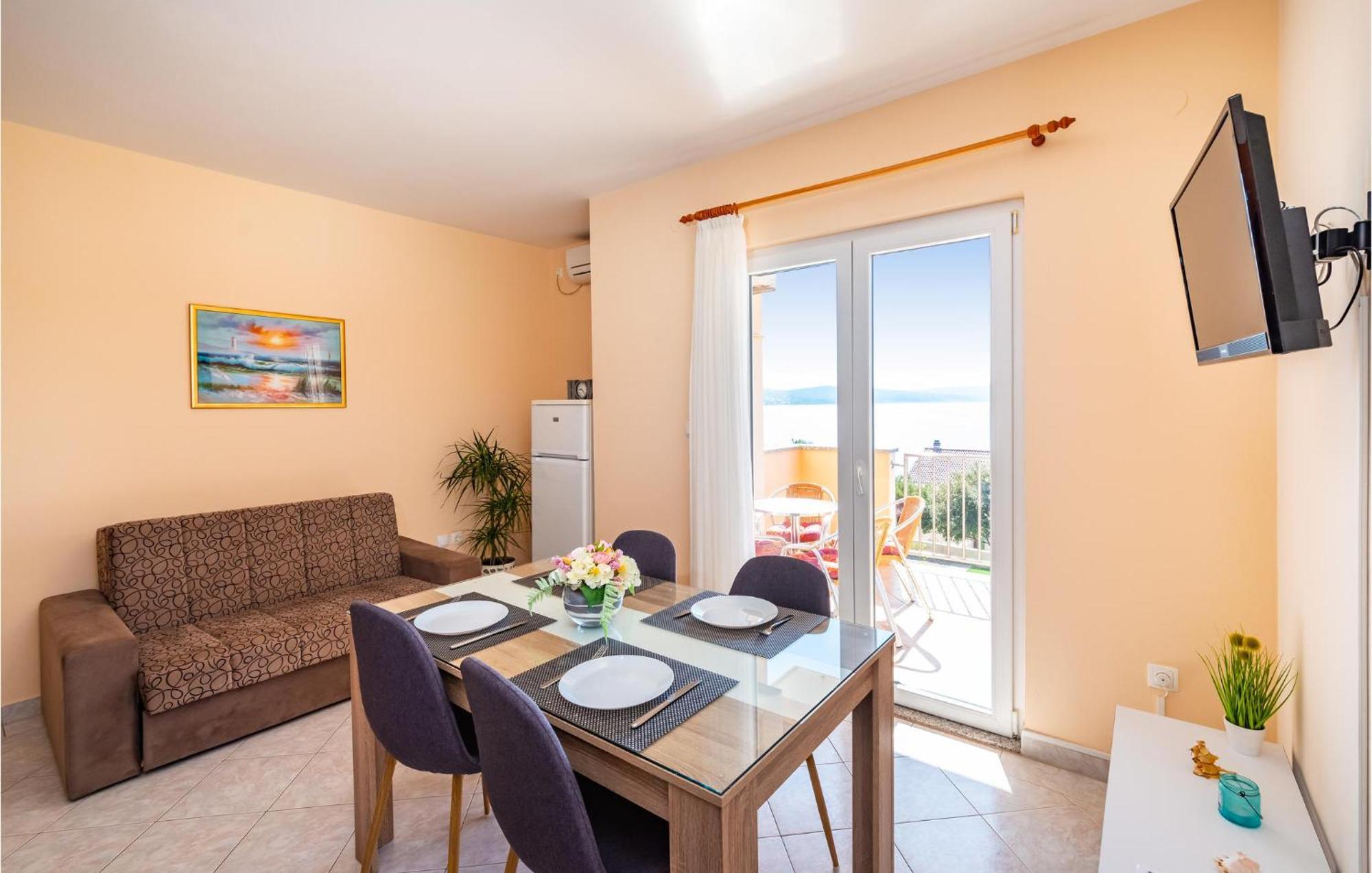 Cozy Apartment In Posedarje With House Sea View Exteriér fotografie